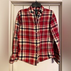 Ralph Lauren Linen flannel button down shirt